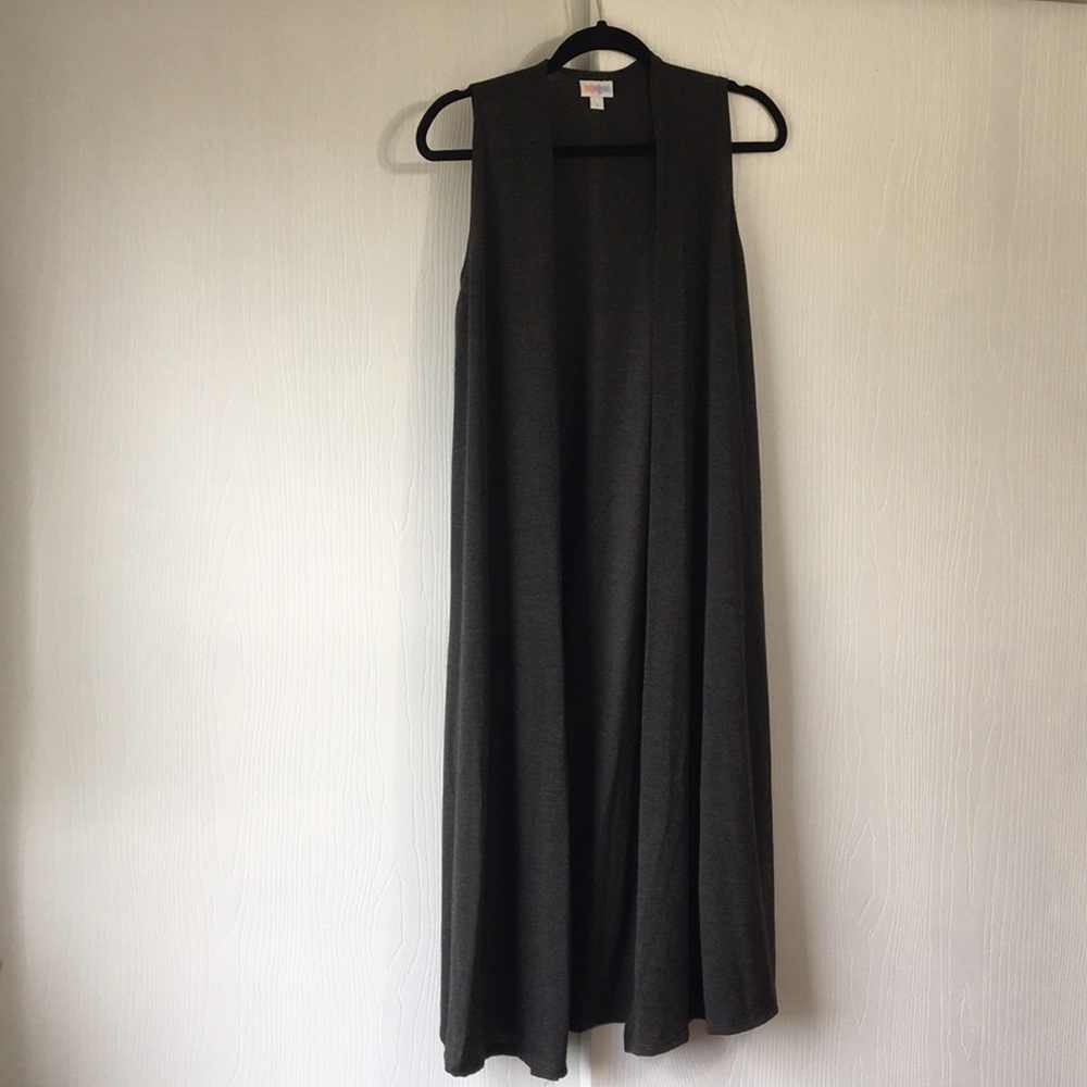 NEW Charcoal Gray LuLaRoe Joy Vest